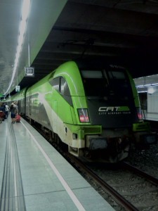 City Airport Train in Vienna