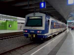 OBB train at Flughafen Wien