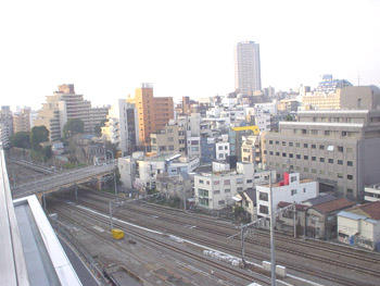 View from a hotel room